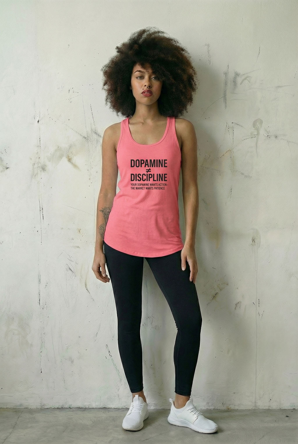 Racerback tank top