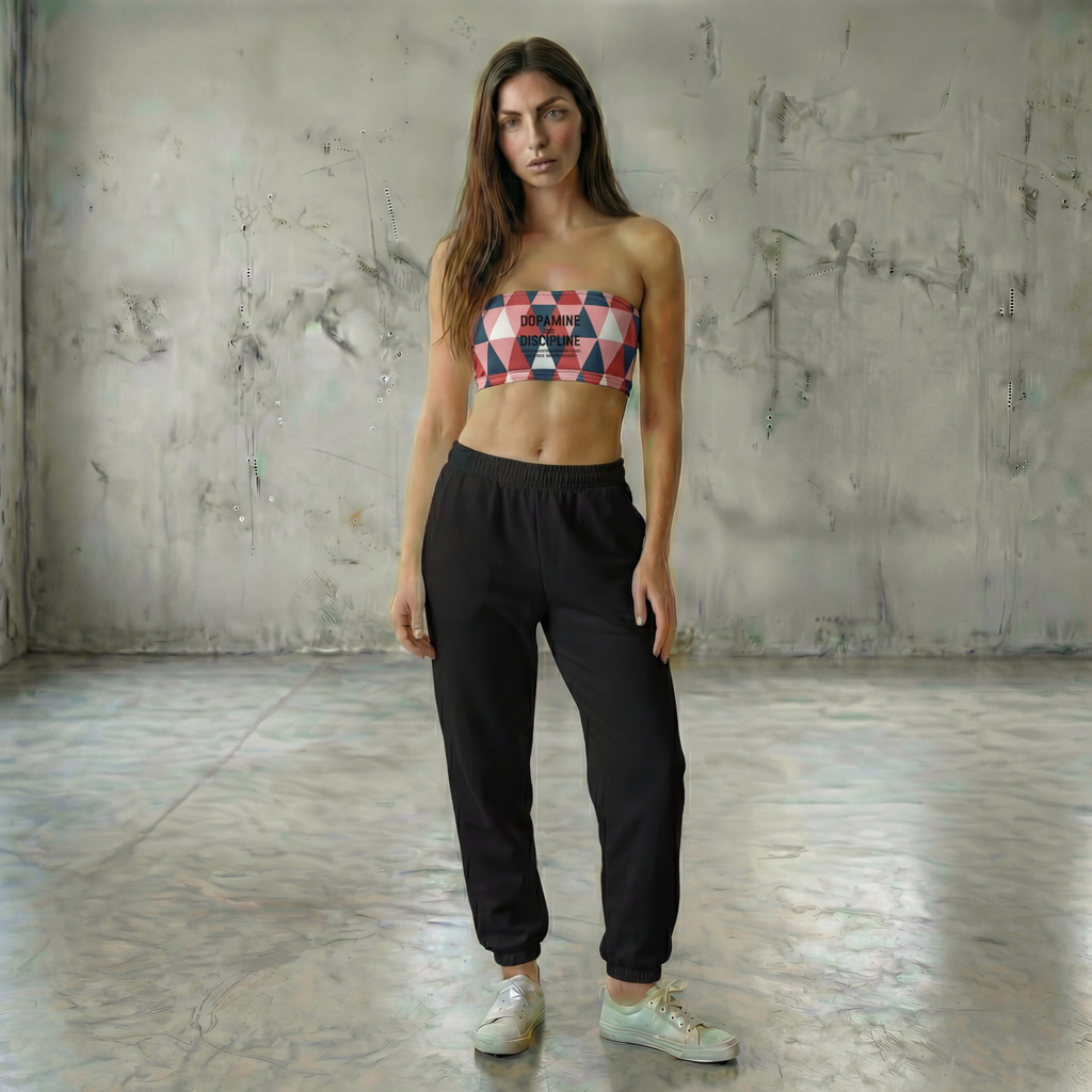 Recycled bandeau bikini top