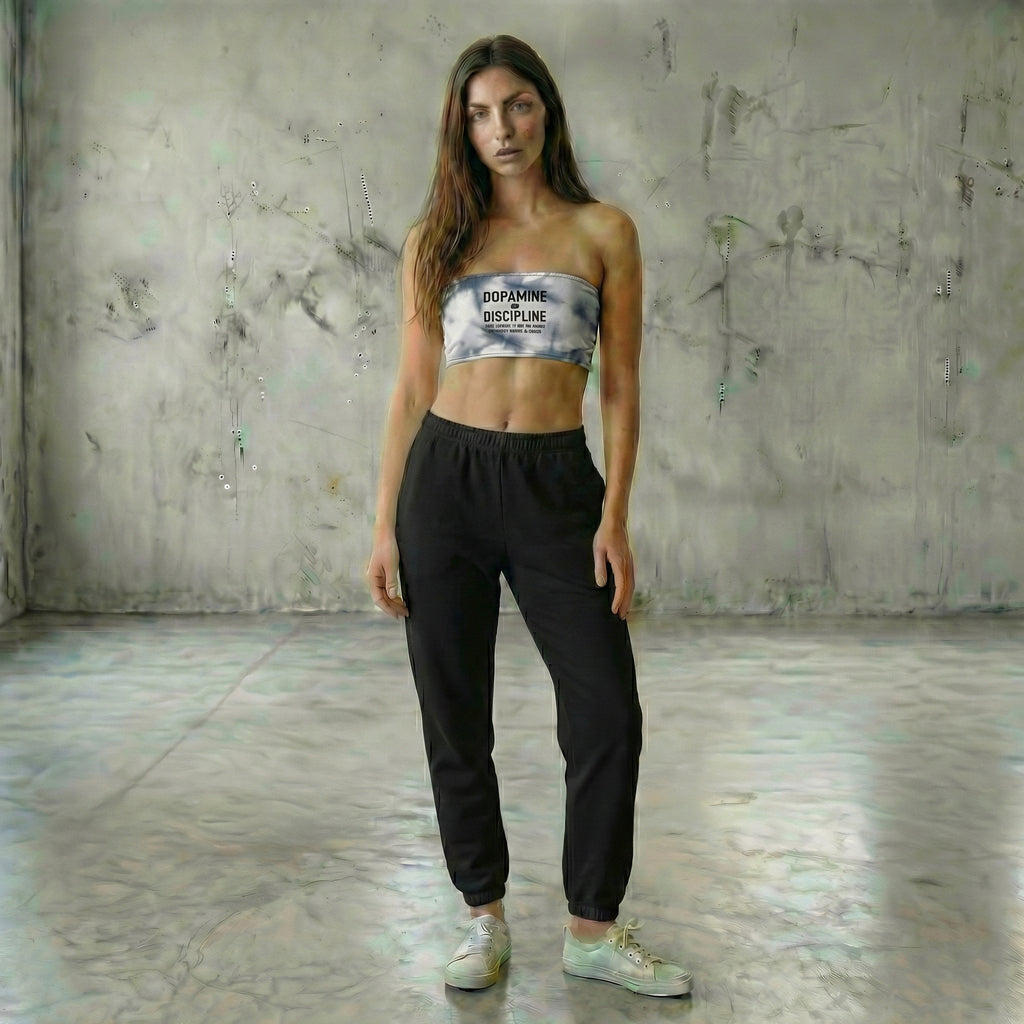 Recycled bandeau bikini top