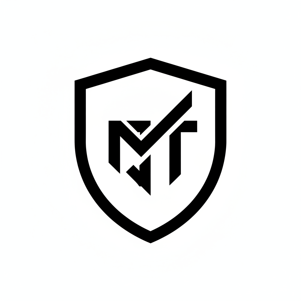 generate a Shield / Protection / Quality black icon