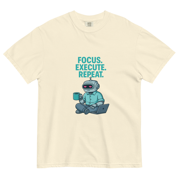 Unisex garment-dyed heavyweight t-shirt